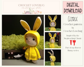 Crochet Pattern, Georgie, IT