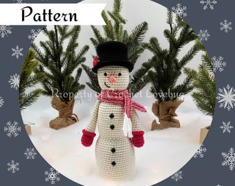 Crochet Pattern | Snowman