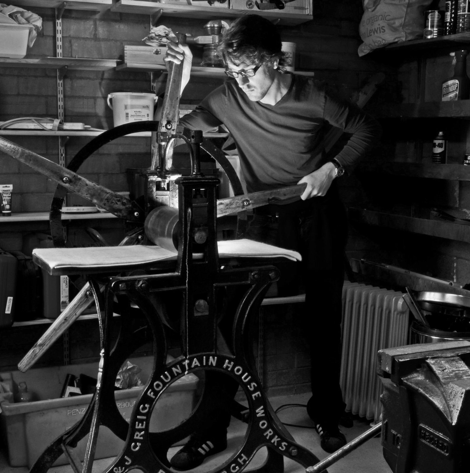 Boat Etching Original Etching Boat Print Etching With Aquatint on