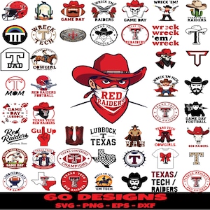 Texas SVG-paket | Western fotbollsdesign | Cricut-klippfil | Digital nedladdning