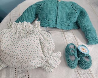 Handmade baby set