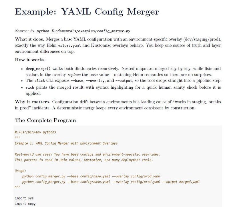 Python for DevOps & SRE — A Senior Engineer's Field Manual(2026) image 13
