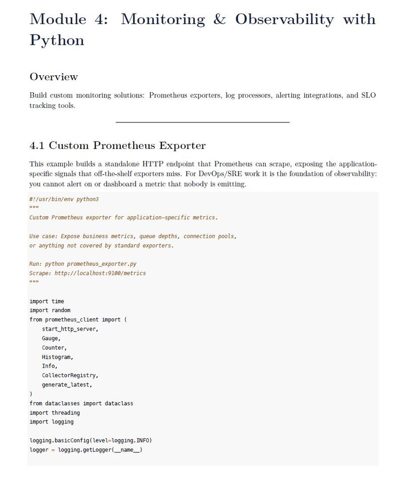 Python for DevOps & SRE — A Senior Engineer's Field Manual(2026) image 4