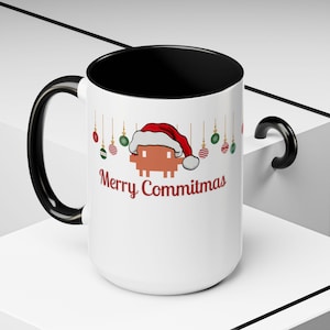Merry Commitmas Mug, Git Commit Programmer Coffee Cup, Funny Software Engineer Gift image 9