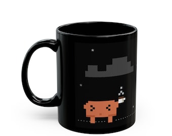 Claude Code CLI-kaffemugg, Tech Terminal Art svart kopp, retro ANSI-kodkodare-gåva, Clawd-programmerare 11oz 15oz mugg
