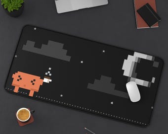 Claude Code CLI Schreibtischmatte, Retro ANSI Tech Mauspad, Lustiger Programmierer Coder, Anthropischer KI Programmierer Mousepad, Großes Clawd Office Mousepad
