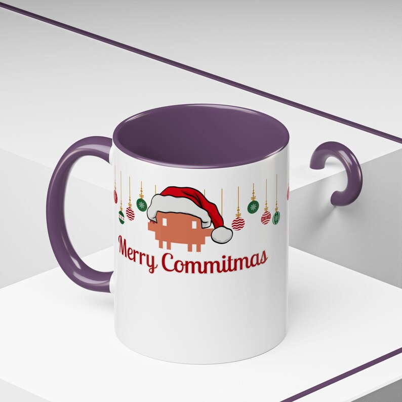 Merry Commitmas Mug, Git Commit Programmer Coffee Cup, Funny Software Engineer Gift image 10