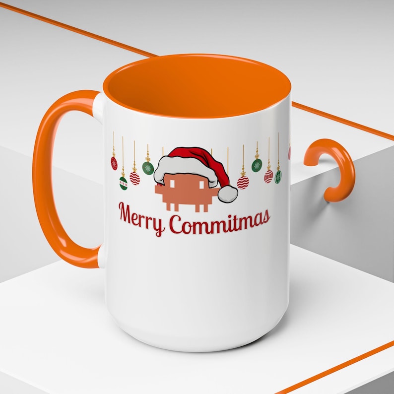 Merry Commitmas Mug, Git Commit Programmer Coffee Cup, Funny Software Engineer Gift image 11