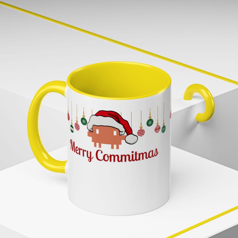 Merry Commitmas Mug, Git Commit Programmer Coffee Cup, Funny Software Engineer Gift image 12