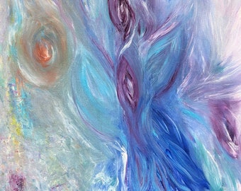 Holy Spirit Original Painting By Amy Drago