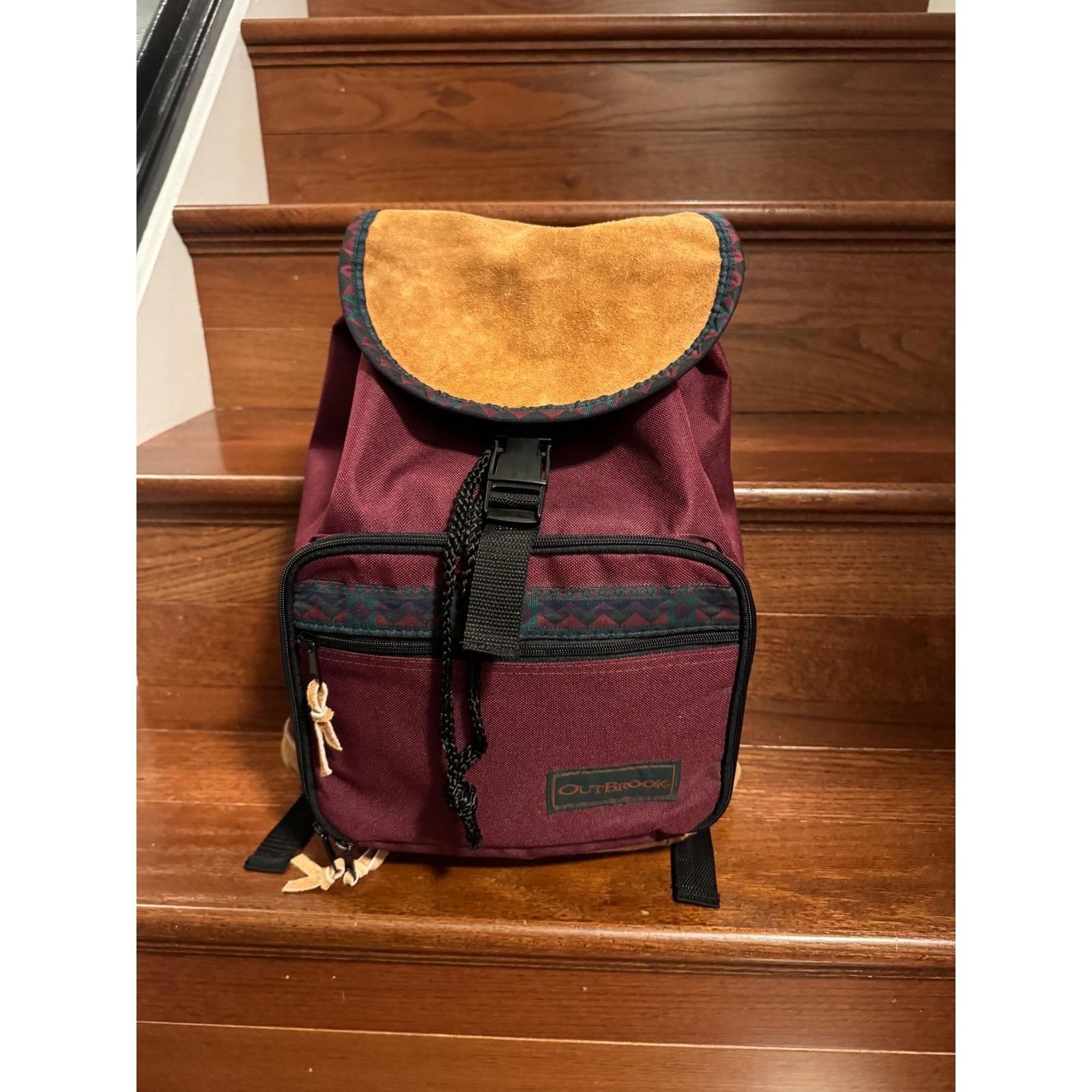 90s Suede Backpack - Etsy