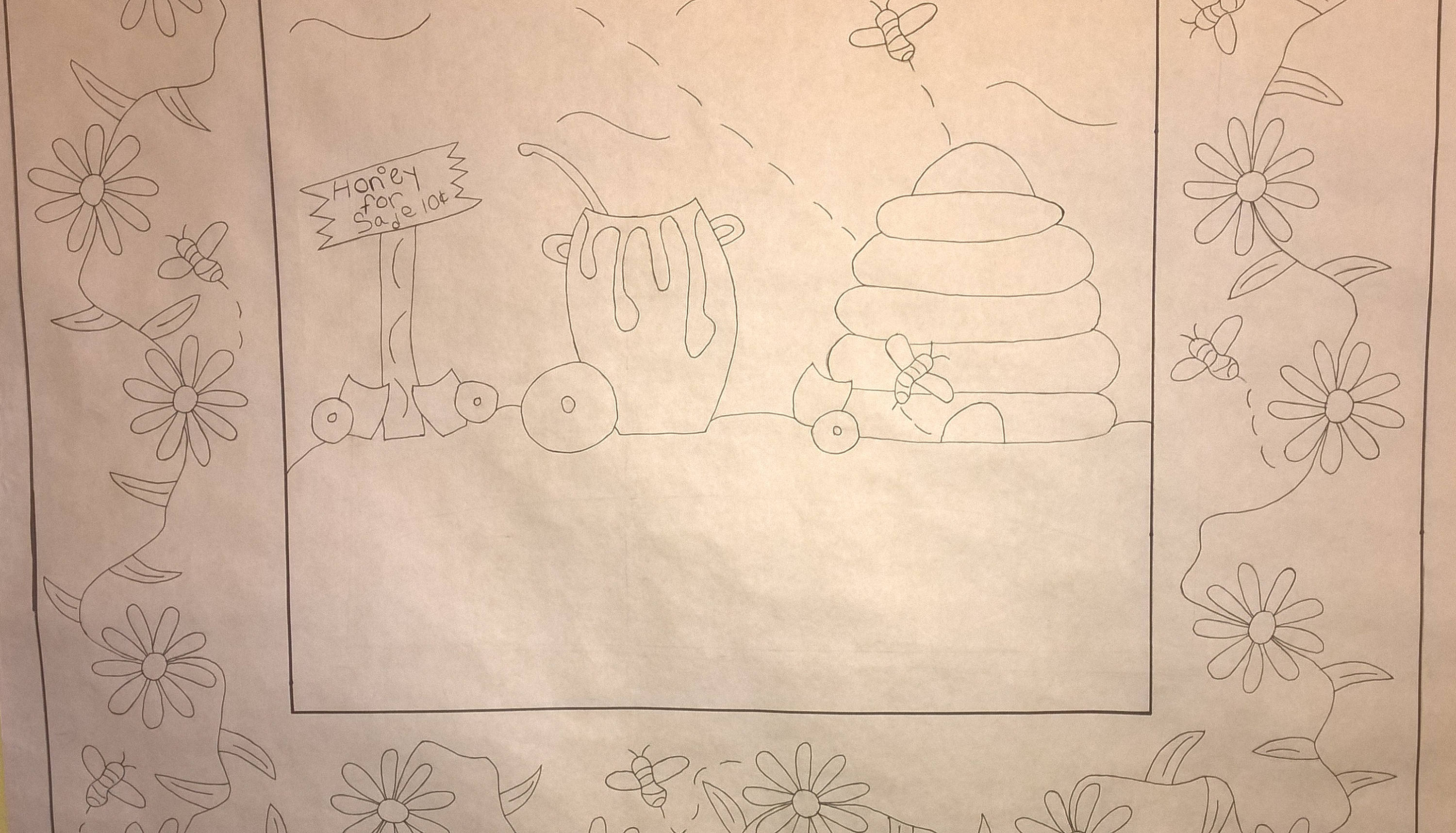 Honey for Sale - Rug Hooking Pattern - Rug Hooking - Patterns - Wool ...