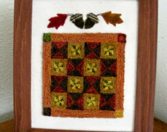 Falls Magic Needle Punch - Needle Punch Mini Quilt Series 1