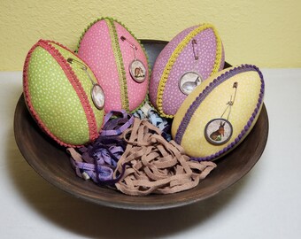 Speckled Egg Decorations - Made to Order - Easter Bowl Fillers - Spring Decor - Easter Home Decor - Easter Basket Fillers - Easter Egg Decor