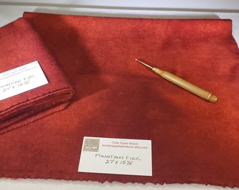 Wool Fabric Fat Quarters - Mountian Fire - Rug Making - Rug Hooking - Quilting  - Sewing - Crafting - Doll Making - Applique work