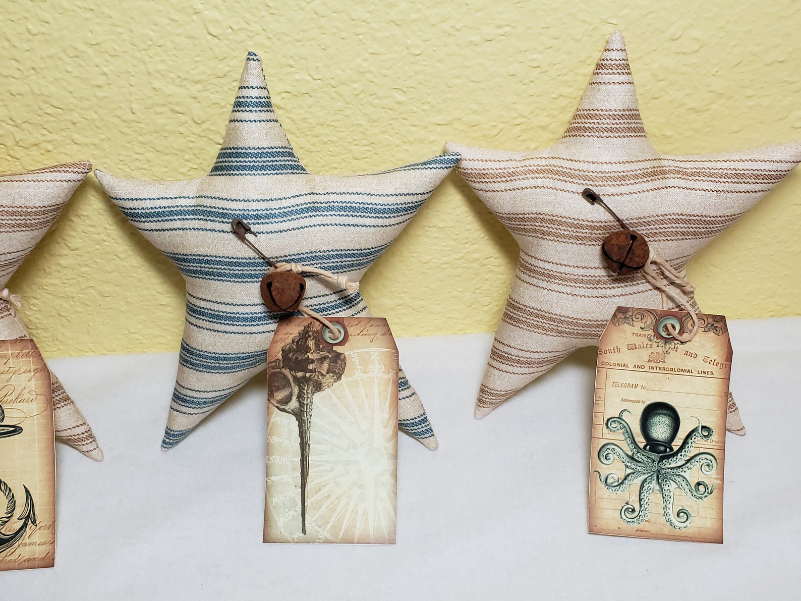 Decorative Bowl Fillers Nautical Stars Made to Order Etsy