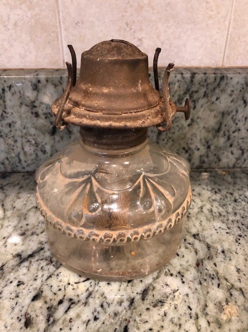 Old Oil Lamp Vintage Eagle