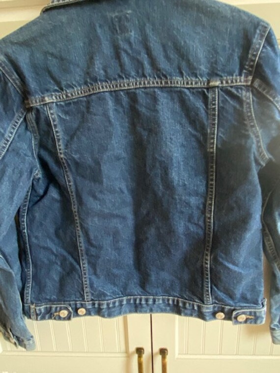 Gap denim jacket size small - image 6