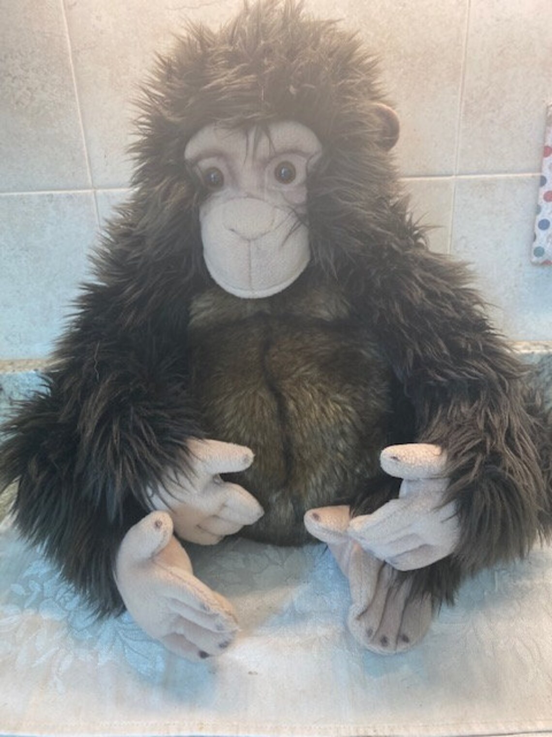 Gorilla stuffed animal vintage FAO Etsy