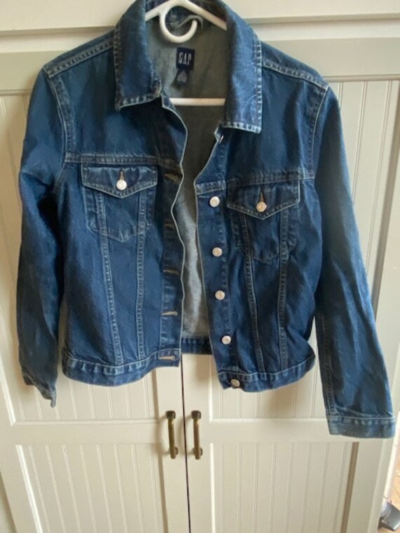 Gap denim jacket size small - image 1