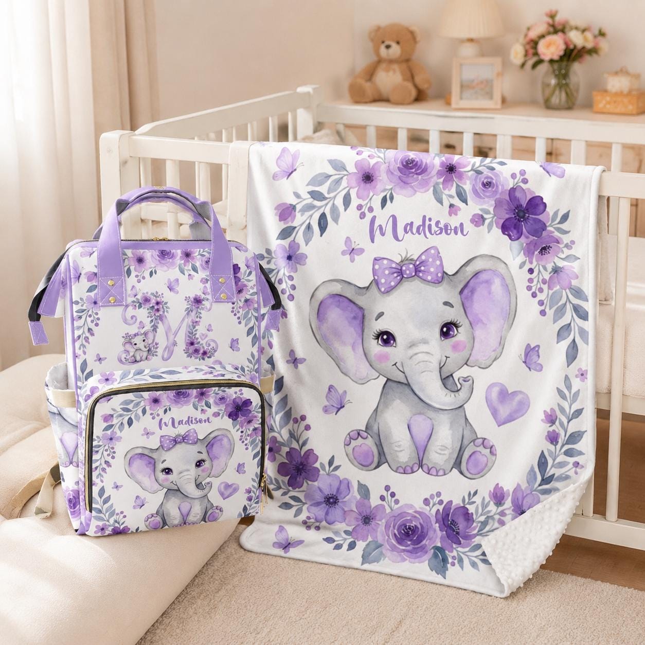Flower. Diaper Bags - Etsy