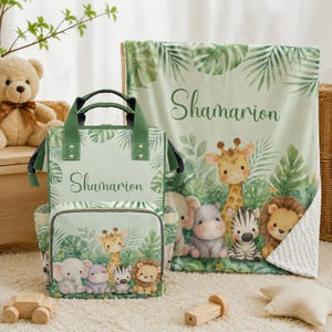 Jungle Baby Diaper Bag - Etsy
