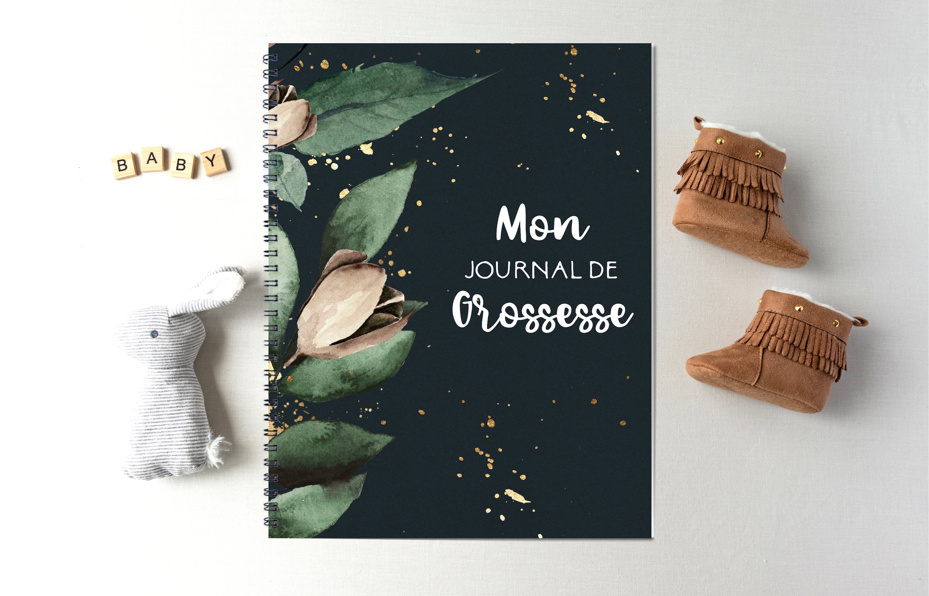 Journal de Grossesse Album de Grossesse Livre de Grossesse Etsy