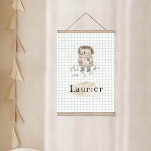 Kids bedroom wall art, Nursery Print, Nursery Decor, Nursery wall art, Custom poster, Baby decor, Woodland decor, Gift for mom, AF38