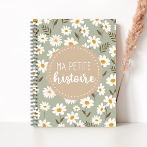 Livre de bébé, Cadeau de Naissance Bébé, Album bébé garçon, Décor Chambre de Bébé Unisexe, Cadeau de Shower Bébé, Décor Scandinave, M235F