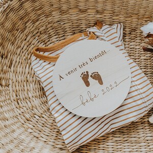 Annonce De Grossesse Futur Bebe 22 Maman Enceinte Cadeau Etsy