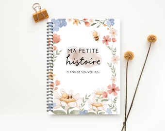 Livre de Bébé, Journal Bébé, Journal de Grossesse, Cadeau pour Future Maman, Cadeau de Naissance, Livre de Naissance, Livre Grossesse, BF110