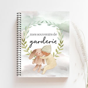 Livre de la petite enfance, Livre souvenirs, album petite enfance, livre enfant garderie, livre garderie, Souvenirs enfant, Cadeau maman, G2