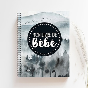 Livre de Bébé, Journal de Bébé Garçon, Album Souvenir Bébé, Journal De Grossesse, Cadeau Maternité,  Décor Bébé, Chambre de Bébé, M98F