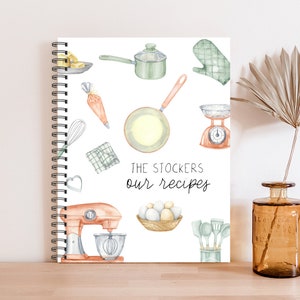 Kitchen Recipe, Journal Cookbook, Cookbook Family, Recipe Book, Mom Gift, , Family Cookbook, Family Recipes, Recipe Book Housewarming, C13A