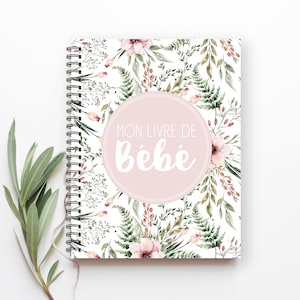Livre de Bébé、Journal de Bébé Fille、Souvenirs pour Bébé、Journal De Grossesse、Cadeau Bébé、Décor Bébé、Shower de Bébé、アルバム Bébé、M23F