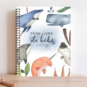 Livre de Bébé, Journal Bébé, Journal de Grossesse, Cadeau maman, Papeterie, Cadeau de Naissance, Livre de Naissance, Livre Grossesse, BF58