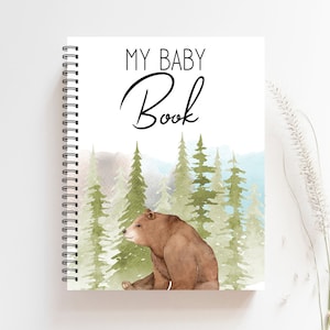 Baby Books, Baby Book, Baby Shower Gift, Baby Memory Book, New Baby Gift, Baby Boy Gift, Baby Boy Gift, Baby Memories, Baby Album, BB31