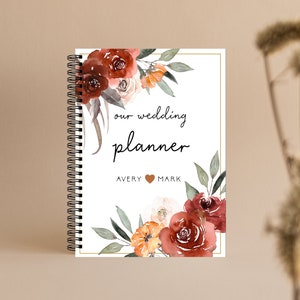 Wedding Planner, Bridal Shower, Wedding Planner Book, Future Mrs Book, Engagement Gift, Bridal Shower Gift, Wedding Planning Notebook, LW50A