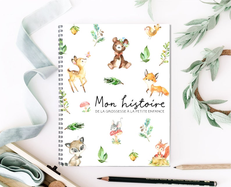 Mon Livre De Bebe Journal De Bebe Unisexe Bebe Livre De Etsy