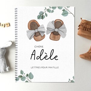 Lettres A Ma Fille Livre Petite Enfance Livre Enfant Papier Etsy