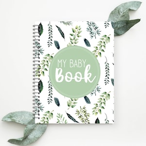 Baby Book, Pregnancy Journal, Baby Album, Baby Boy Book, Baby Girl Journal, Baby Memory Book, Baby Journal, Baby Gender Neutral Book, M28