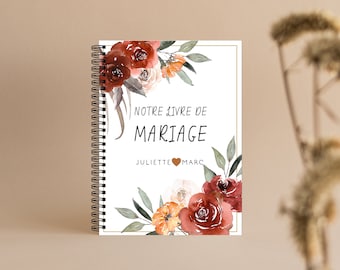 Planificateur de Mariage, Journal de Mariage, Mariage, Planificateur, Fiancailles, Journal de future mariée, Agenda de Mariage, CP, LW50F