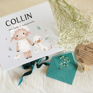 Personalized Baby Memory Box, Custom Baby Keepsake Box, Newborn Baby Gift, Baby Shower Gift, New Mom Gift, New Baby Gift, BP28