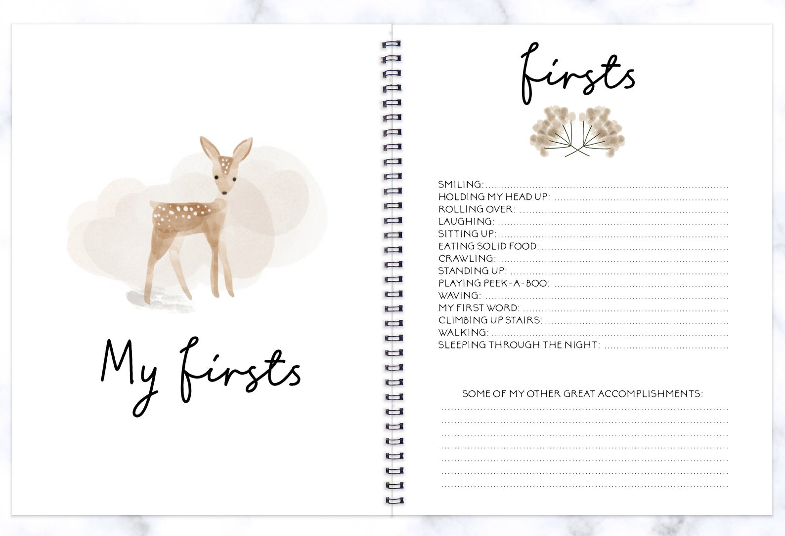 Baby Book Baby Shower Pregnancy Journal Baby Gift Baby Etsy