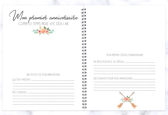 Livre De Bebe Journal Bebe Journal De Grossesse Cadeau Pour Etsy