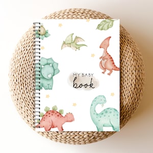 Baby Book, Baby Journal, Baby Shower, Baby Album, Pregnancy Gift, Baby Gift, Mother Gift, Pregnancy Gift,  Baby Boy, BB71