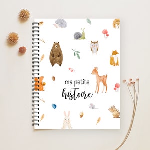 Livre de bébé, Cadeau de Naissance Bébé, Album bébé garçon, Décor Chambre de Bébé unisex, Cadeau de Shower Bébé, Bébé Arc-en-ciel, M198F
