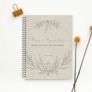 Paarandenken, Paarandenken, Hochzeitsalbum, Familienandenken, Paarzeitschrift, Liebesgeschichte, Cadeau-Paar, CO1