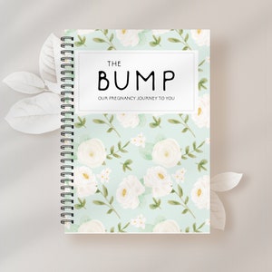 pregnancy diary, Pregnancy Journal, My Pregnancy Album, The Bump Book, Baby Shower, Pregnancy journal, Baby Girl Shower Gift, MG18