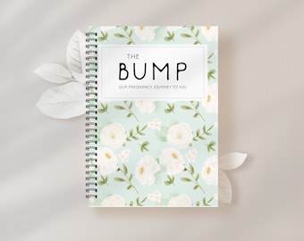 pregnancy diary, Pregnancy Journal, My Pregnancy Album, The Bump Book, Baby Shower, Pregnancy journal, Baby Girl Shower Gift, MG18